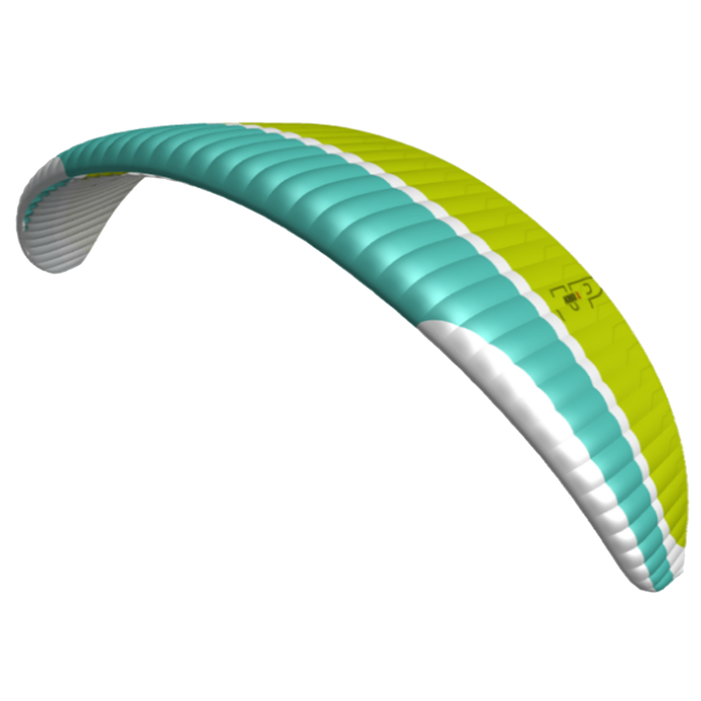 Kibo X turquoisewhite/lime #11783 - Gebraucht Vorführ-Gleitschirm